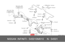 NISSAN 54501-0M010