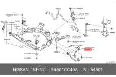 NISSAN 54501-CC40A
