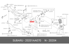 SUBARU 20201-AA070