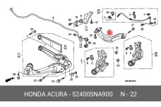HONDA 52400-SNA-900