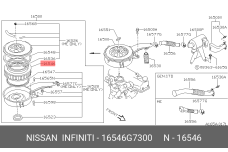 NISSAN 16546-G7300