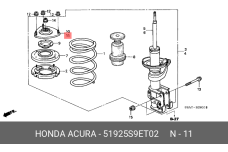 HONDA 51925-S9E-T02