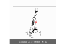 MERCEDES-BENZ A 651 180 03 09