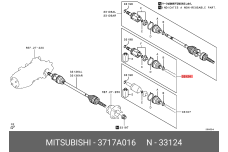 MITSUBISHI 3717A016