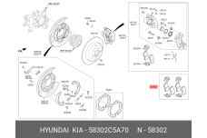 HYUNDAI / KIA 58302-C5A70