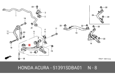 HONDA 51391-SDB-A01