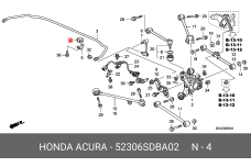 HONDA 52306-SDB-A02