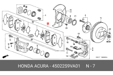 HONDA 45022-S9V-A01