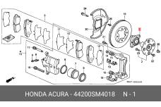 HONDA 44200-SM4-018
