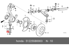 HONDA 51225-SB0-003