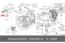 NISSAN 30502-69F10