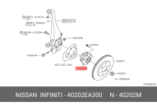 NISSAN 40202-EA300