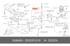 SUBARU 20202-FL010