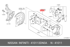 NISSAN 41011-3DN0A