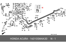 HONDA 16010-SM4-A30