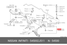 NISSAN 54500-2J511