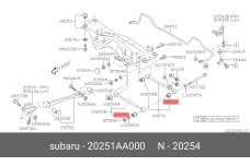 SUBARU 20251-AA000