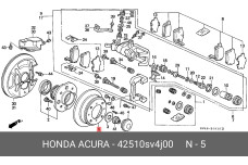 HONDA 42510-SV4-J00
