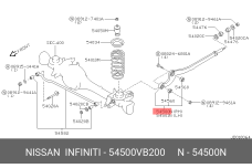 NISSAN 54500-VB200