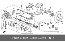 HONDA 43018-S2A-013