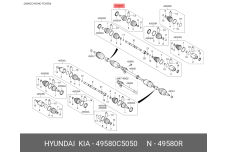 HYUNDAI / KIA 49580-C5050