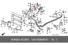 HONDA 16010-SM4-931