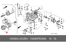 HONDA 15400-PR3-406