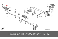 HONDA 53534-SR3-A52