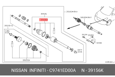 NISSAN C9741-ED00A