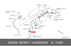 NISSAN 16400-0M200