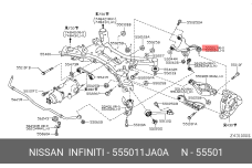 NISSAN 55501-1JA0A