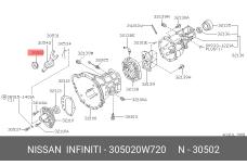 NISSAN 30502-0W720