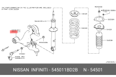 NISSAN 54501-1BD2B