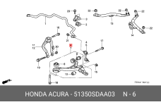 HONDA 51350-SDA-A03