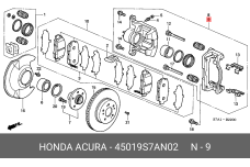 HONDA 45019-S7A-N02