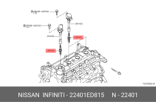NISSAN 22401-ED815