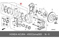 HONDA 45022-SMA-000