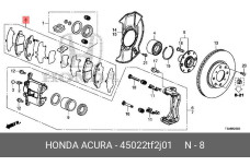 HONDA 45022-TF2-J01