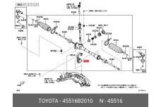 TOYOTA 45516-B2010