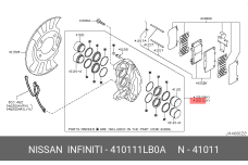 NISSAN 41011-1LB0A