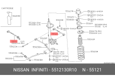 NISSAN 55121-30R10