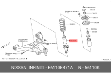 NISSAN E6110-EB71A