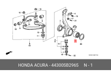 HONDA 44300-SB2-965