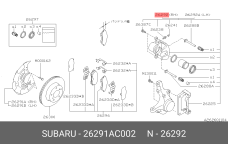 SUBARU 26291-AC002
