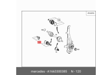 MERCEDES-BENZ A1663300385