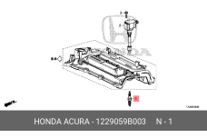 HONDA 12290-59B-003