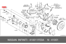 NISSAN 41001-1FE0A