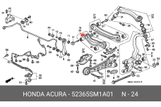 HONDA 52365-SM1-A01