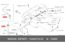NISSAN 16400-72L05