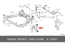 NISSAN 54501-JG00B